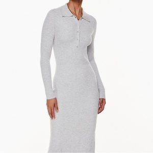 Banana Republic 90s bodycon preppy dress. Short sleeves.